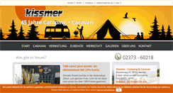 Desktop Screenshot of caravan-kissmer.de